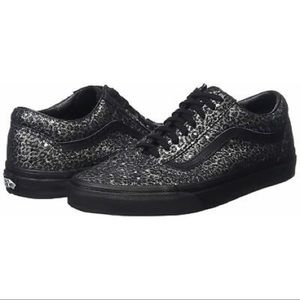 Sparkle Leopard Vans